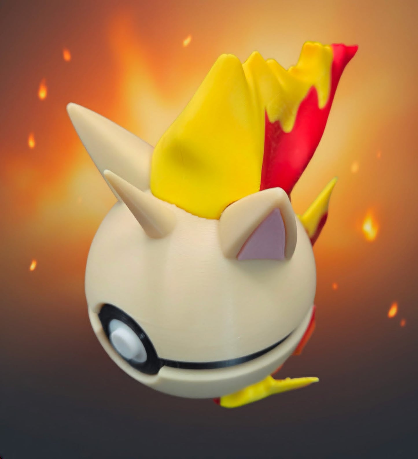 Rapidash #078-PokeBall-Craftsbylemieux