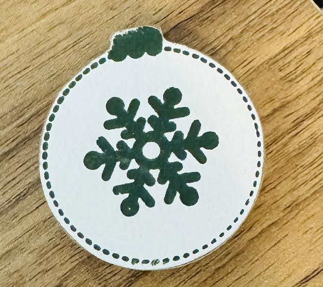 Letterboard Wood Shaped Christmas Ornament - BURLAPITUP
