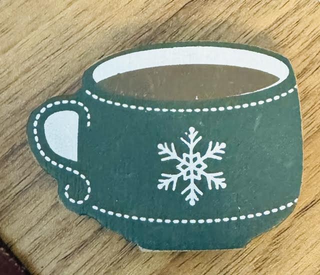 Letterboard Wood Shaped Christmas Hot Chocolate - BURLAPITUP