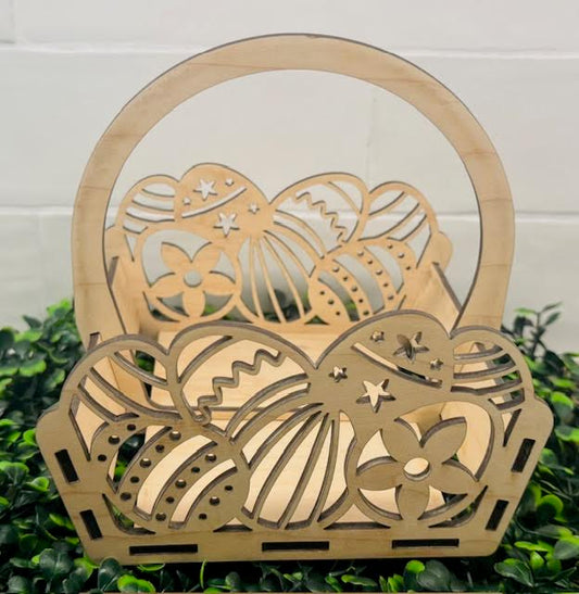 Take & Create (Wood Easter Basket) - STV