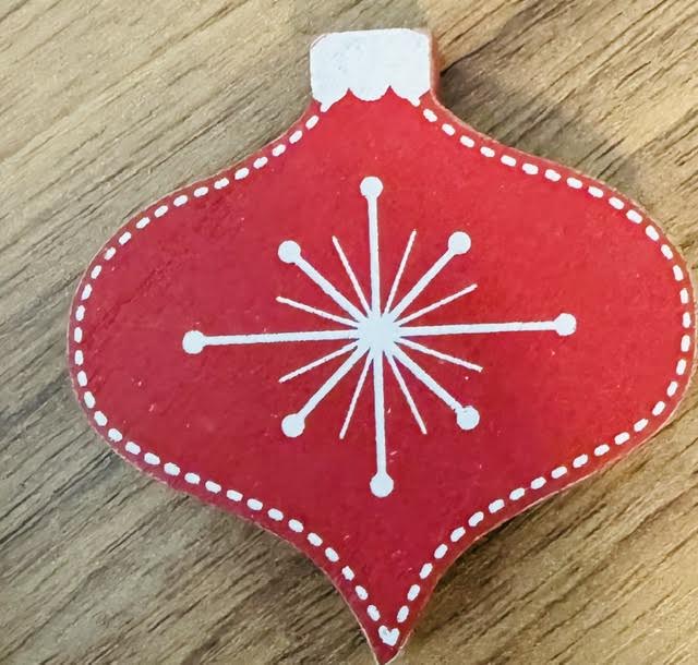 Letterboard Wood Shaped Christmas Ornament - BURLAPITUP