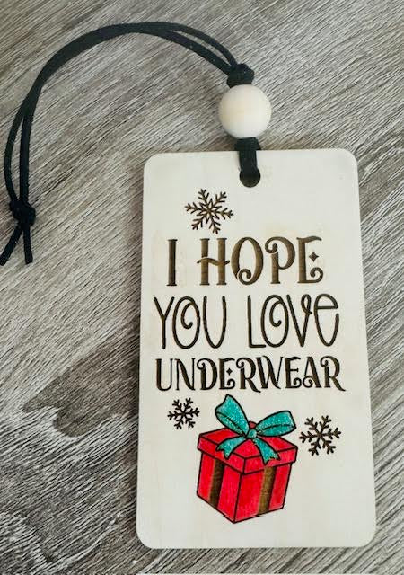 Sassy Christmas Ornaments/Package Tags - STV