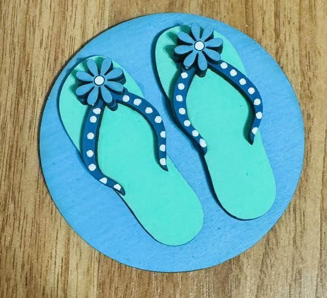 Magnetic Insert Flip Flops - STV