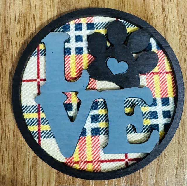 Magnetic Insert - Love Paw - STV