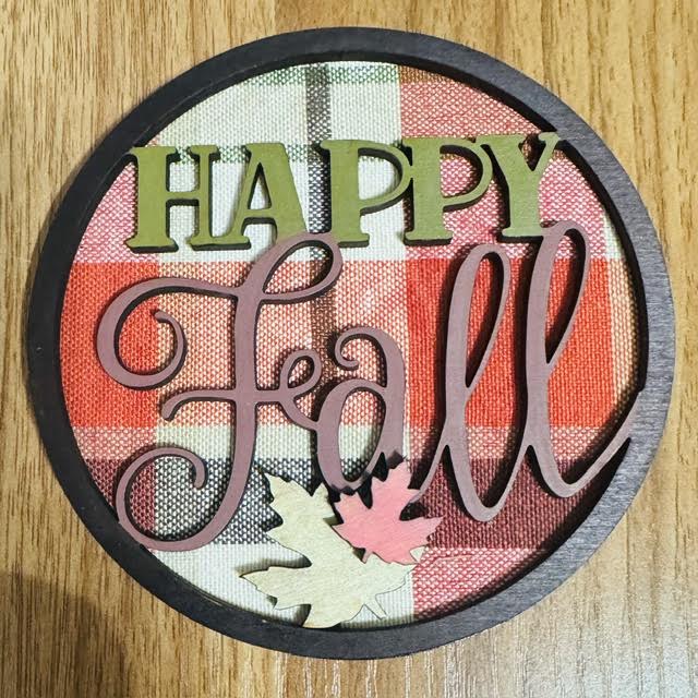 Magnetic Insert Happy Fall (New Style) - STV