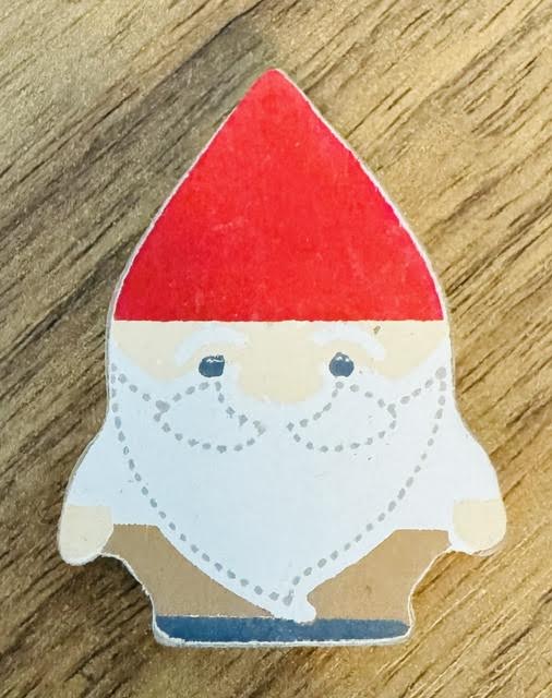 Letterboard Wood Shaped Christmas Santa Gnome - BURLAPITUP