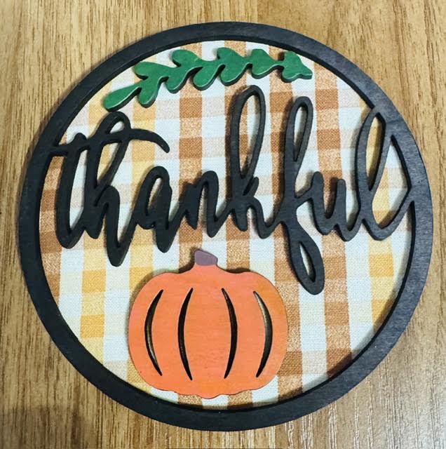 Magnetic Insert Thankful (New Style) - CHD