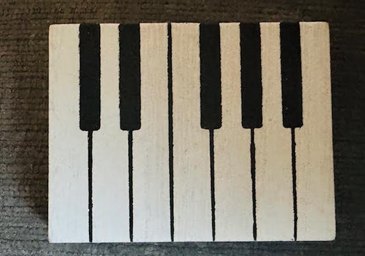 Letterboard Wood Shaped Music Tiles - CHD