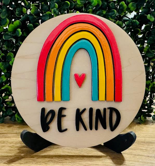 Shelf Sitter/Tray Decor (Be Kind Series) - STV