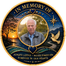 Custom Memorial Challenge Coin – we customize crafts