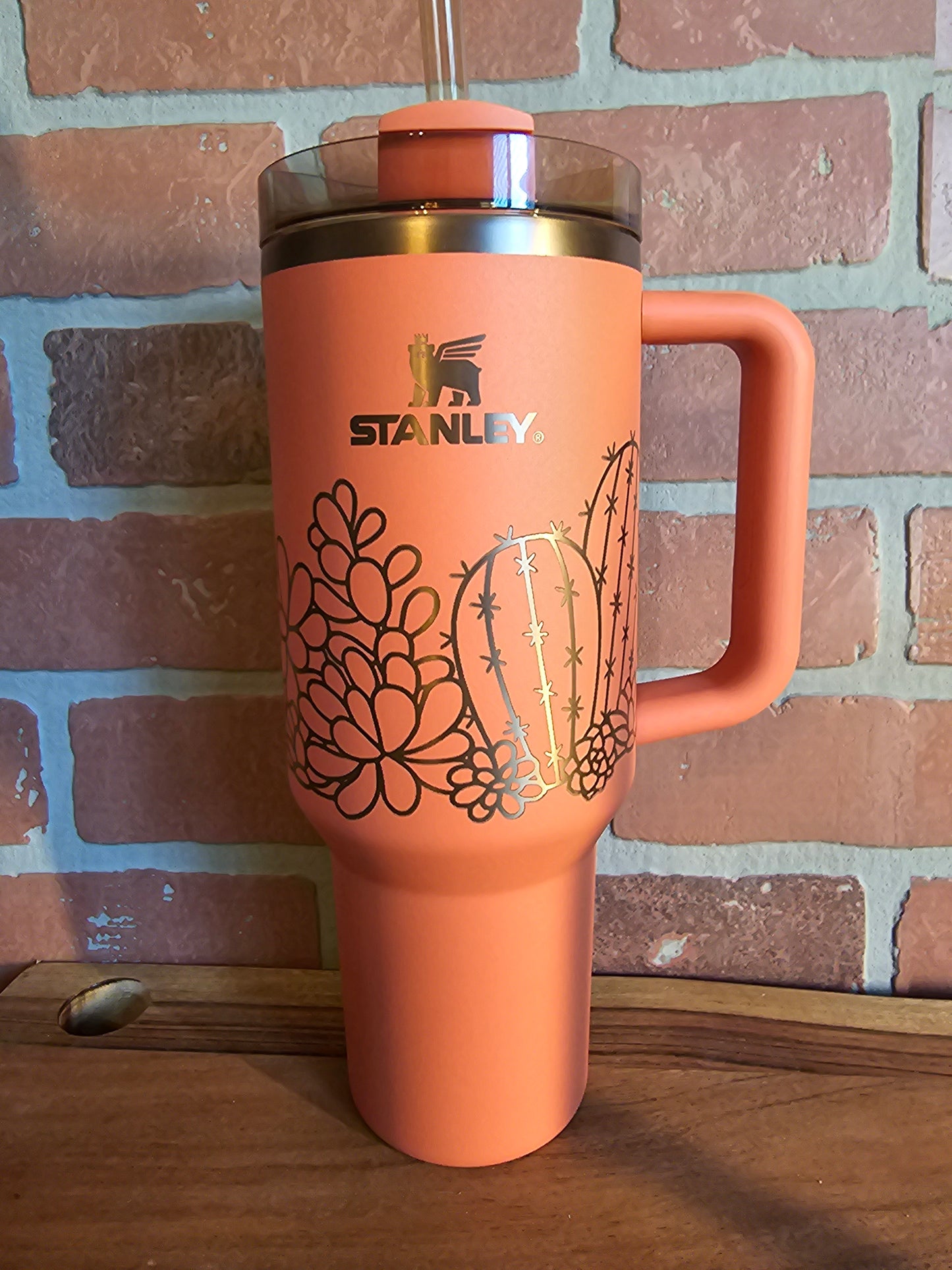 40 OZ Engraved Stanley (OG Cactus)