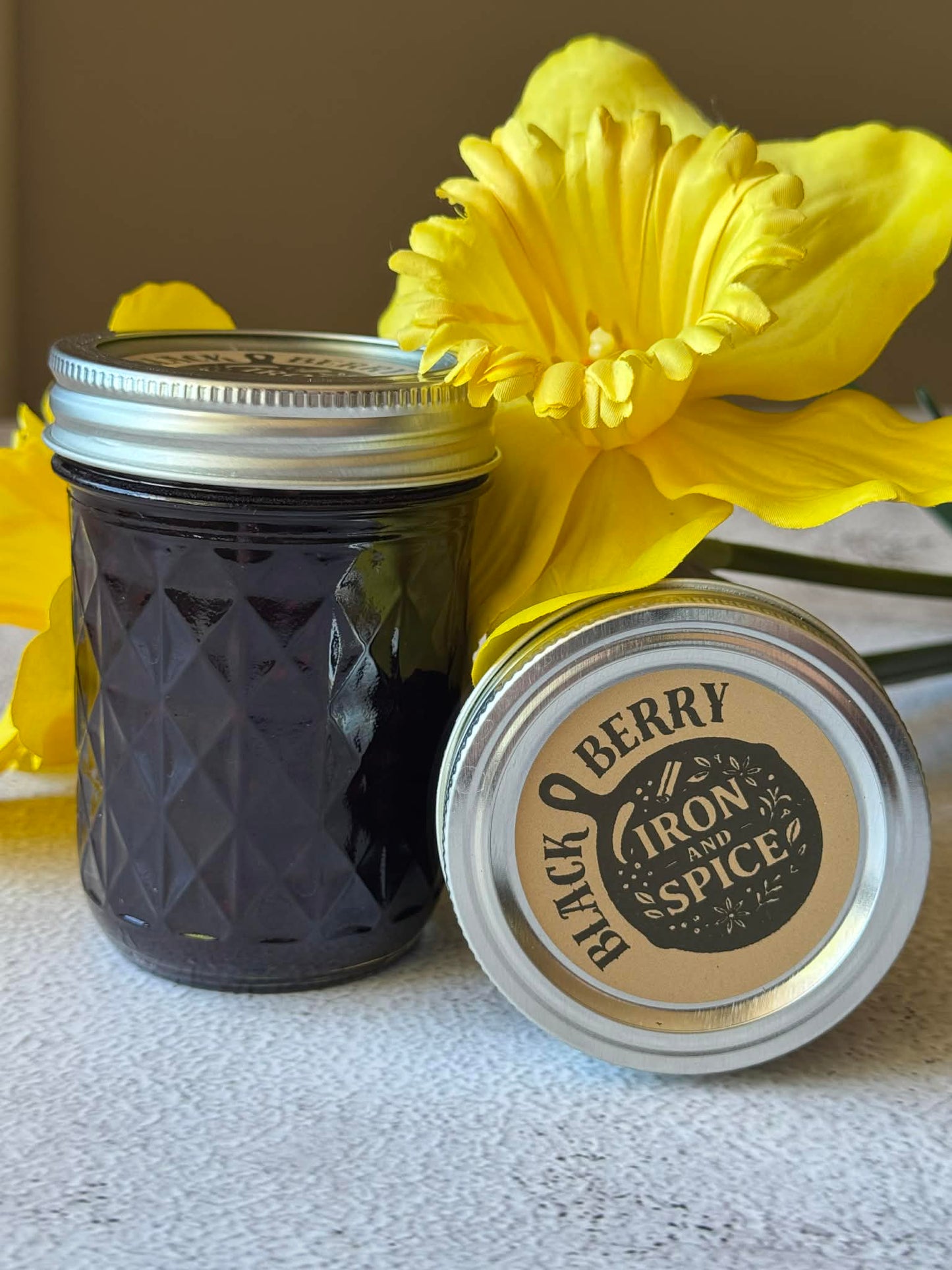 8oz Blackberry Jam - Iron & Spice