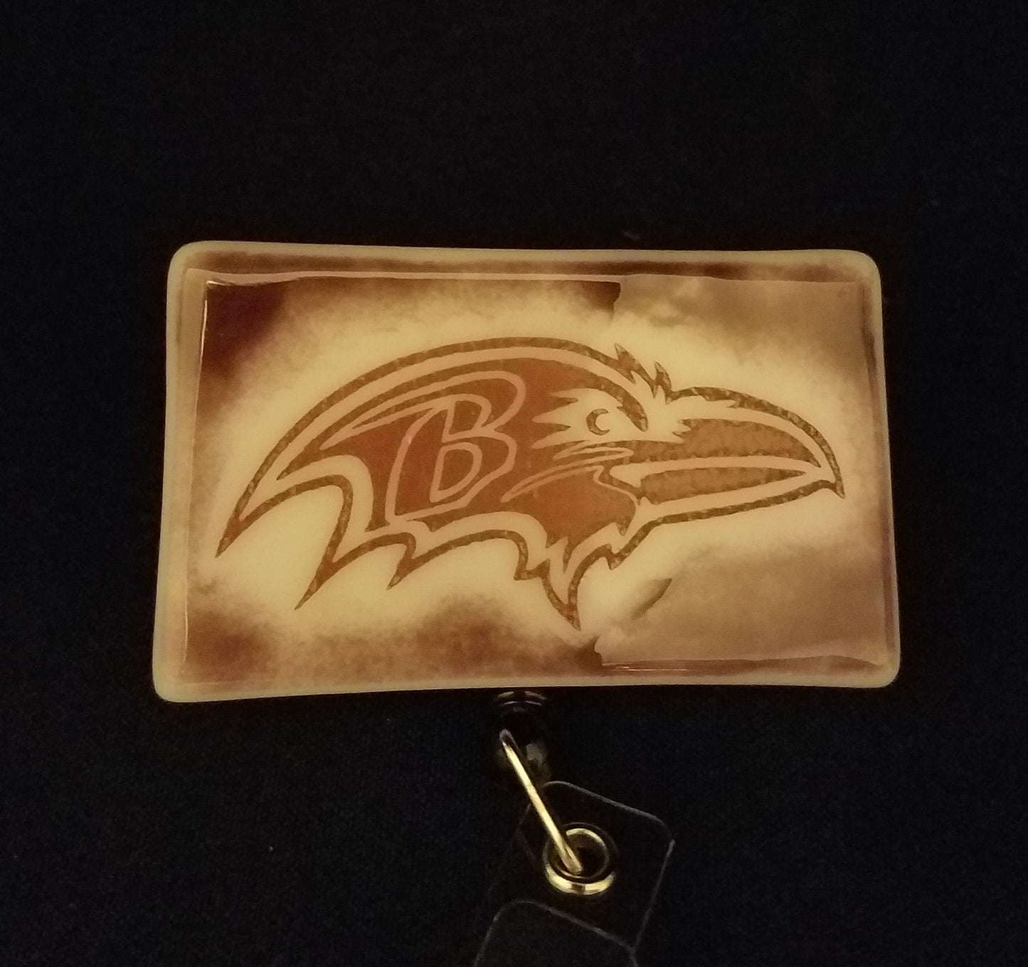 Retractable Badge Holder - Ravens