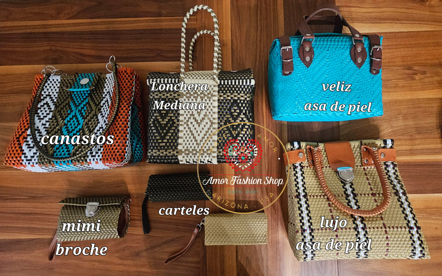 Handwoven Artisan Bag @amorfashionshop.com