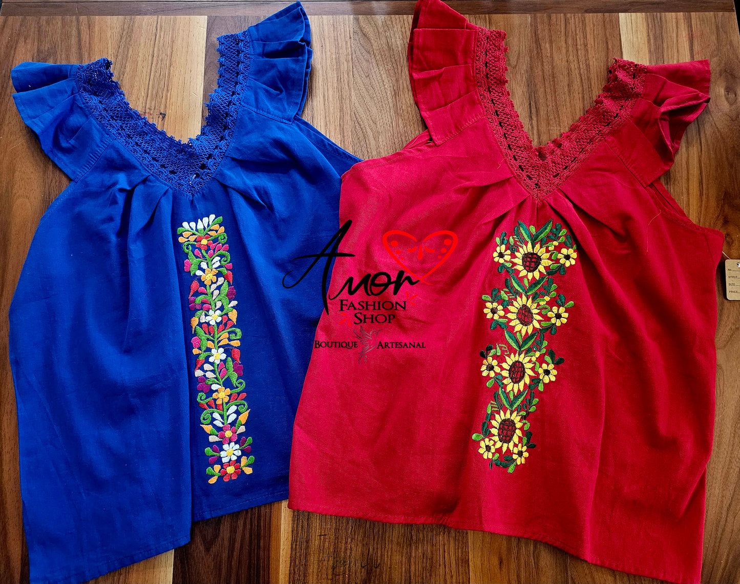 Pleaded Short Sleeves @amorfashionshop.com