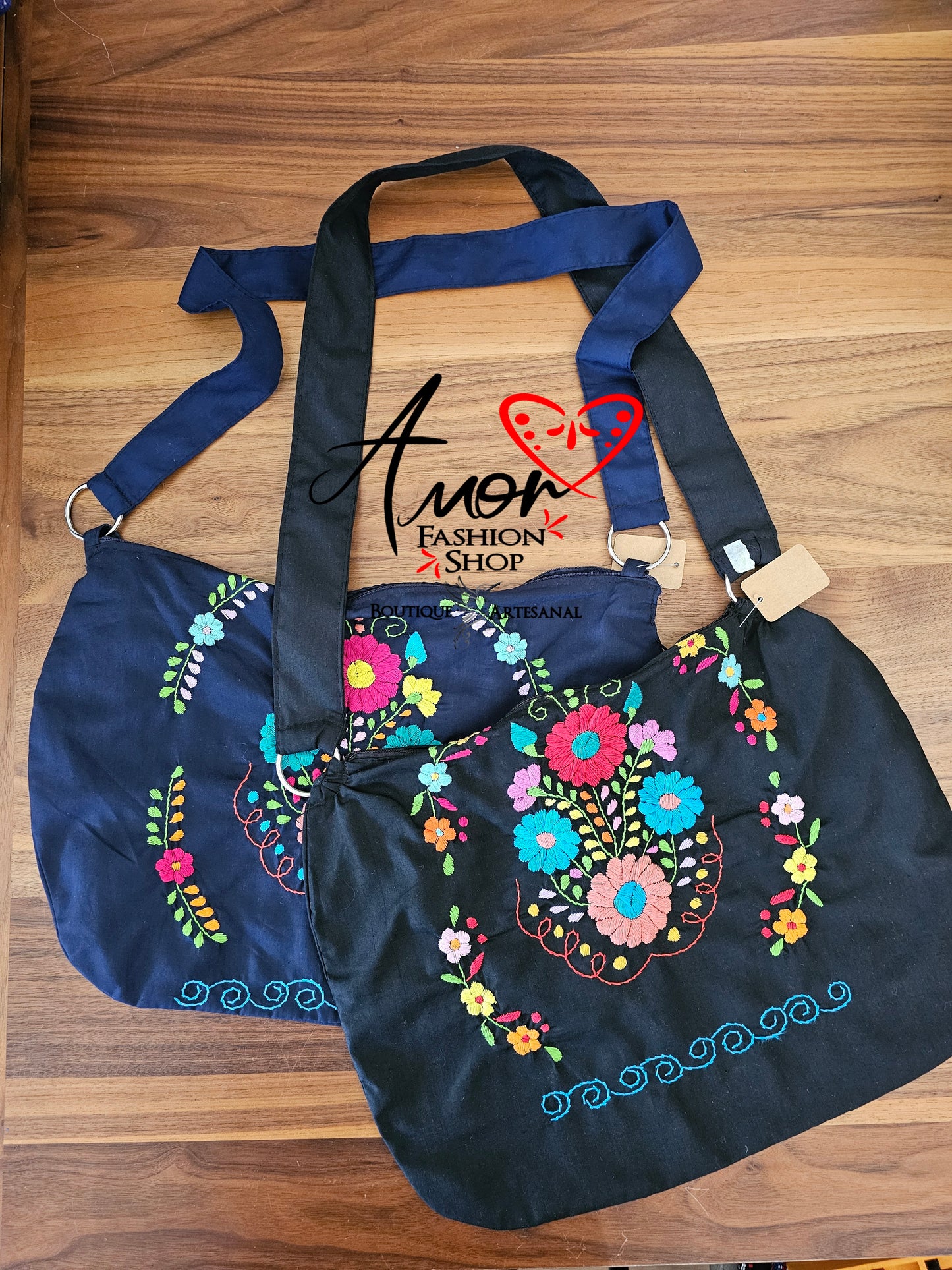 Hand Embroidered Bag Morral @amorfashionshop