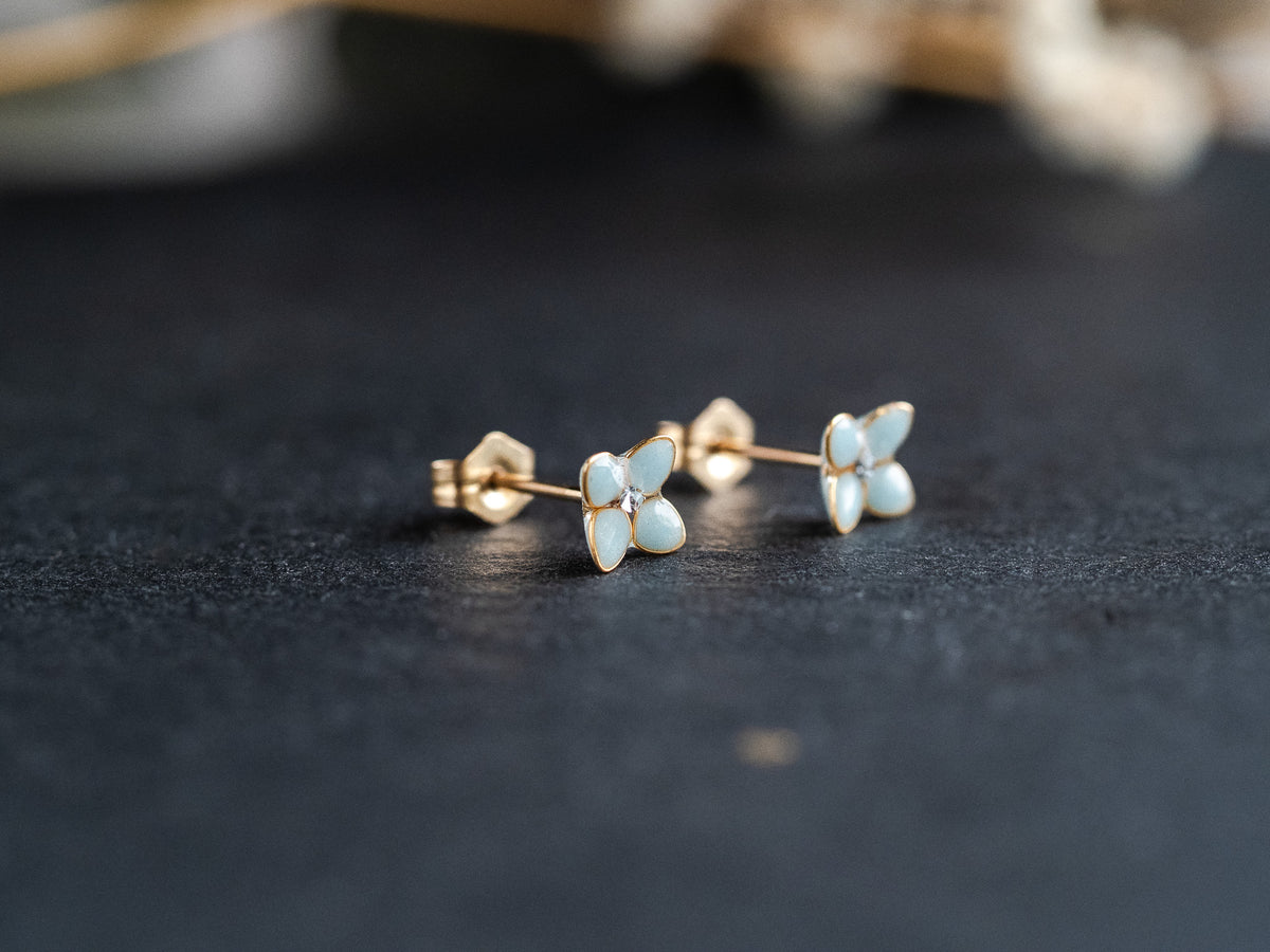 Hydrangea Studs | Chiisai Leaf