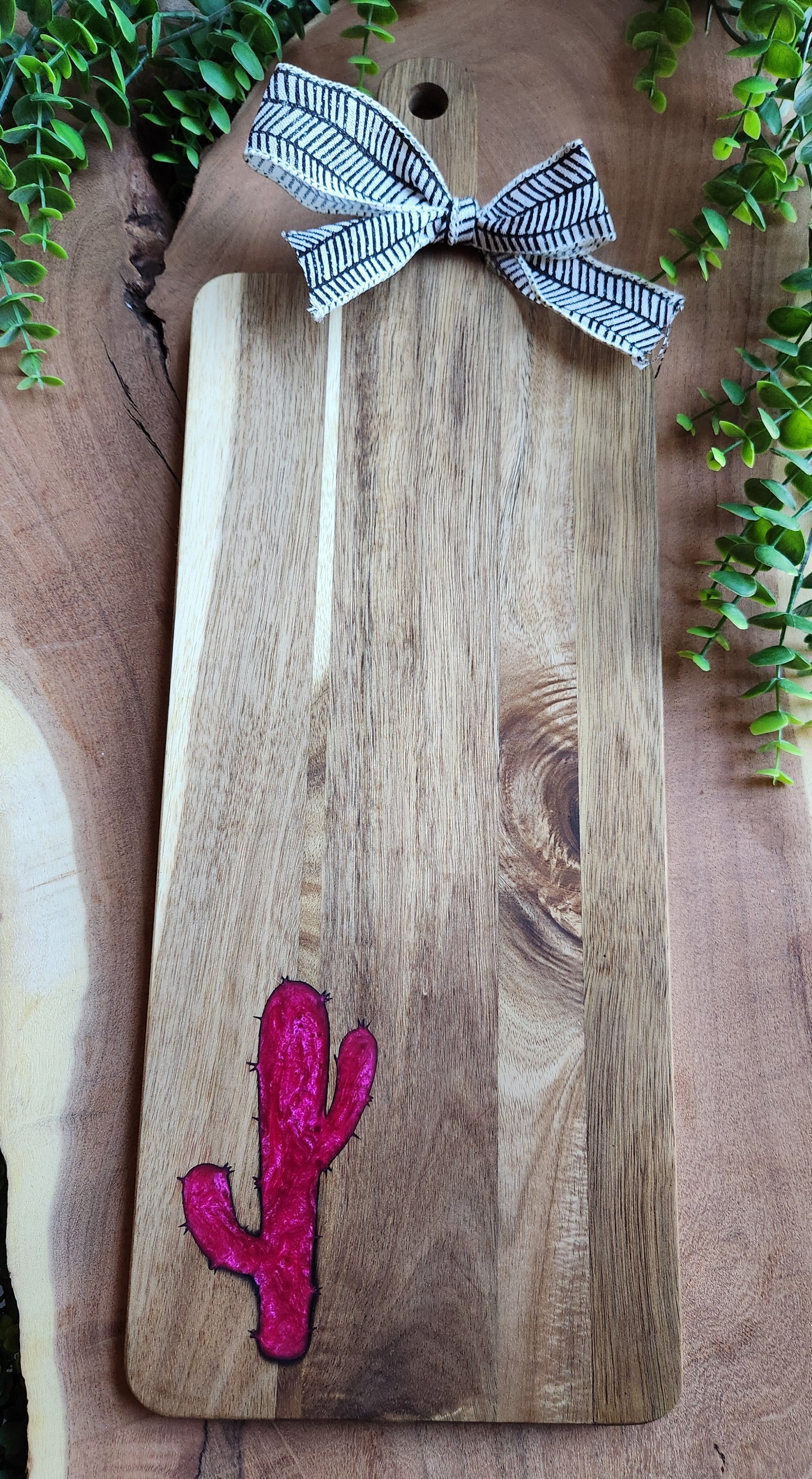 Long Rectangle Resin Serving Board - The Laser Canvas