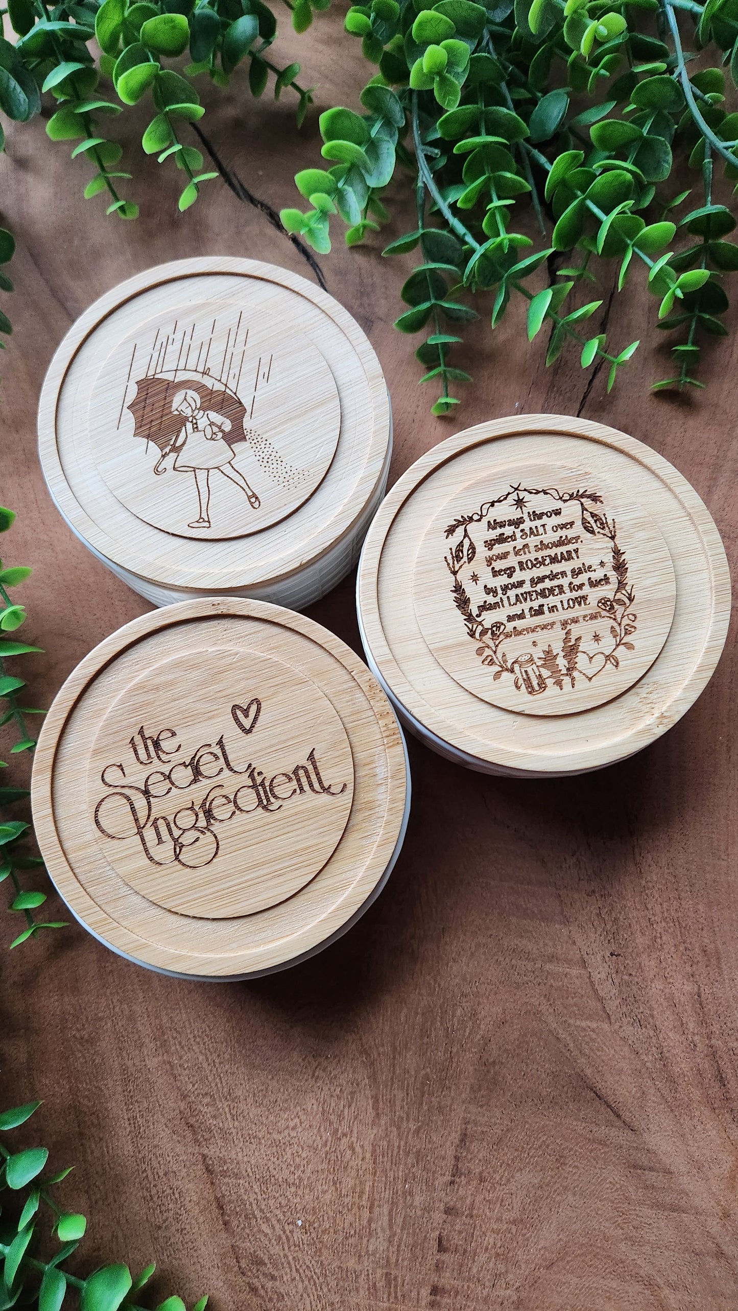 Salt Cellar Dish Engraved - The Laser Canvas