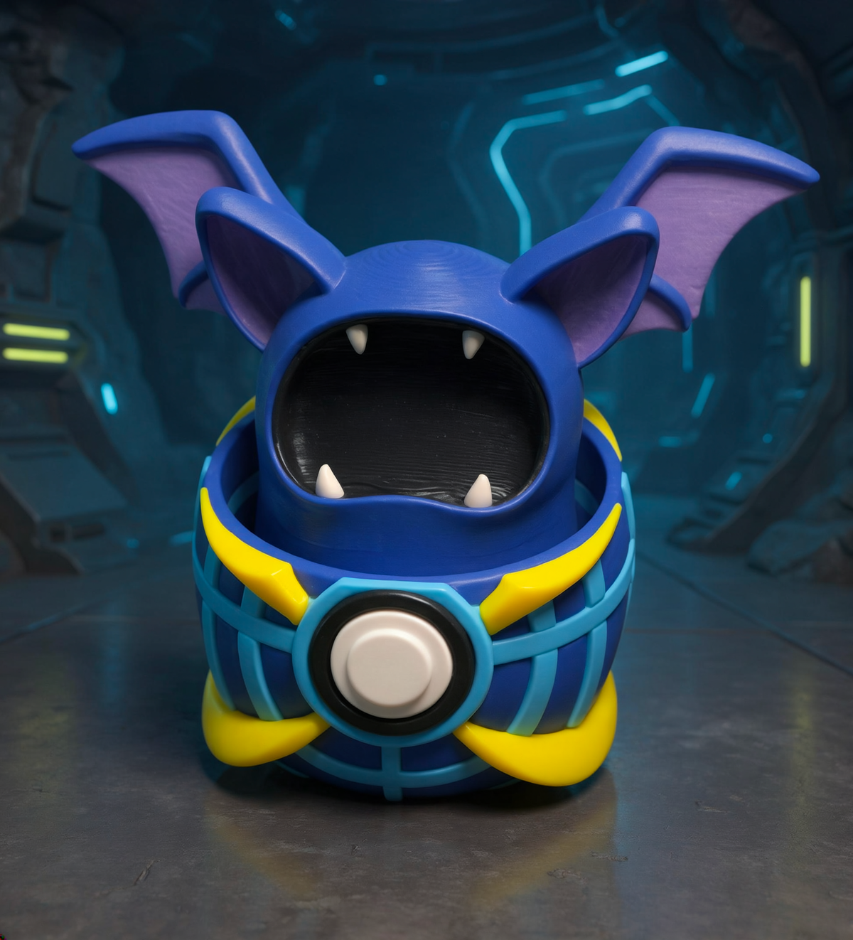 Blue Bqat creature Fidget Clicker - we customize creafts