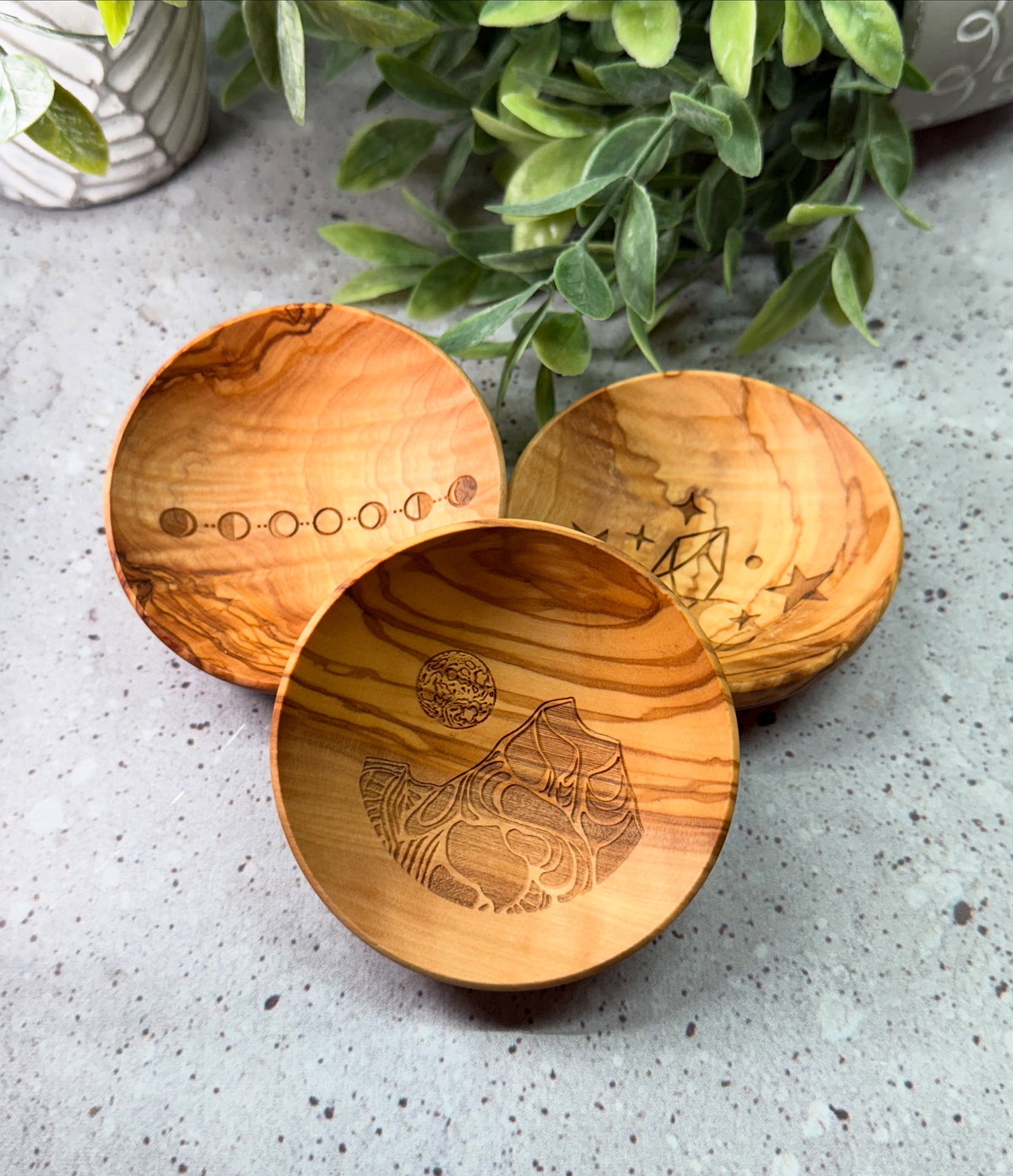 3" Olive Wood Dish