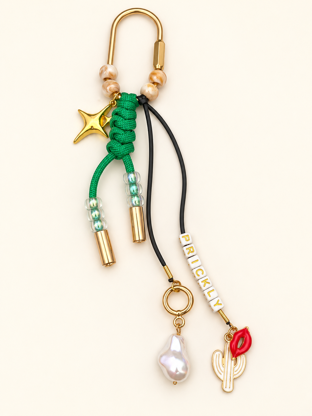 Prickly Cactus Desert Bag Charm - The Charm Edits