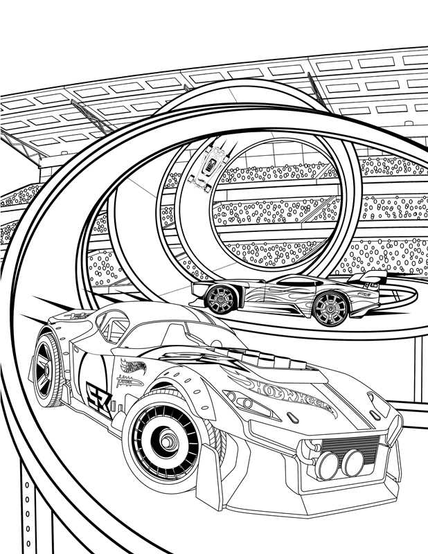 Hot Wheels Giant Coloring Book - STV