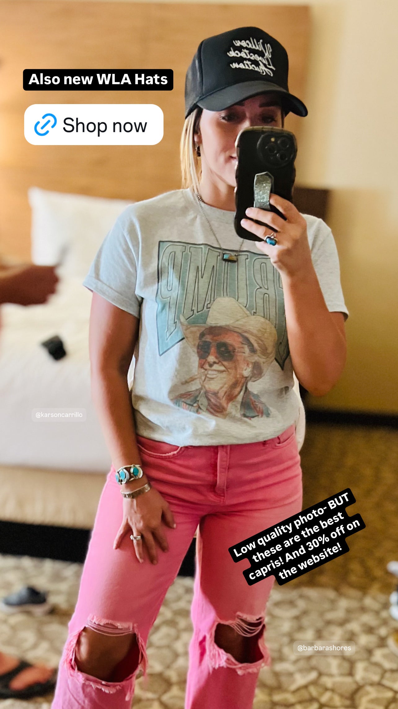Trump Shirt-Tiny Cowboy Trading Co.