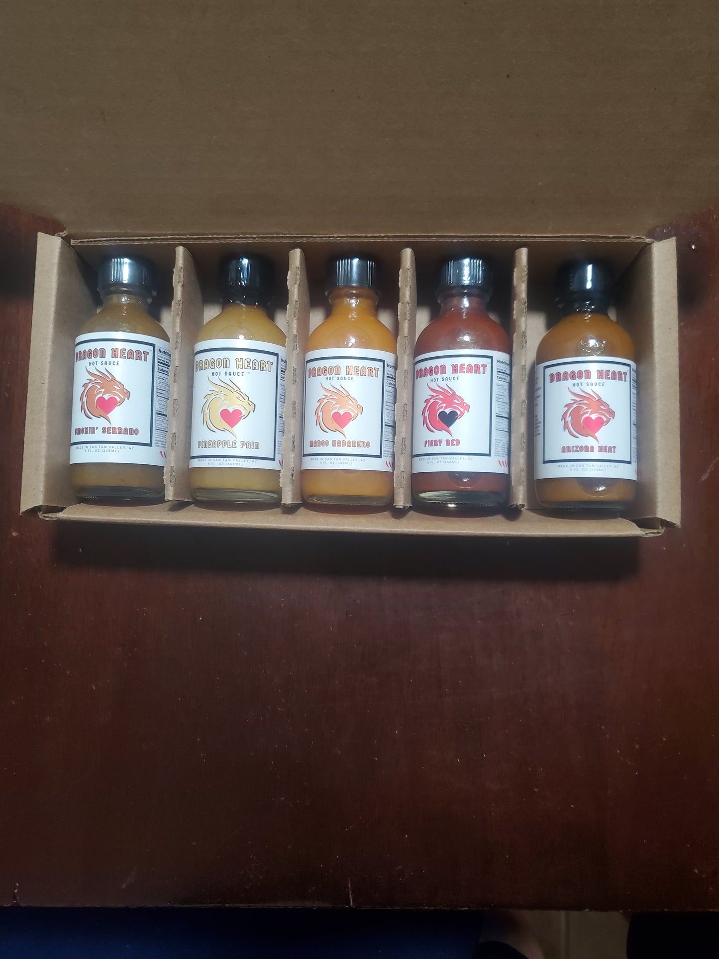 5 bottle 2 oz gift set