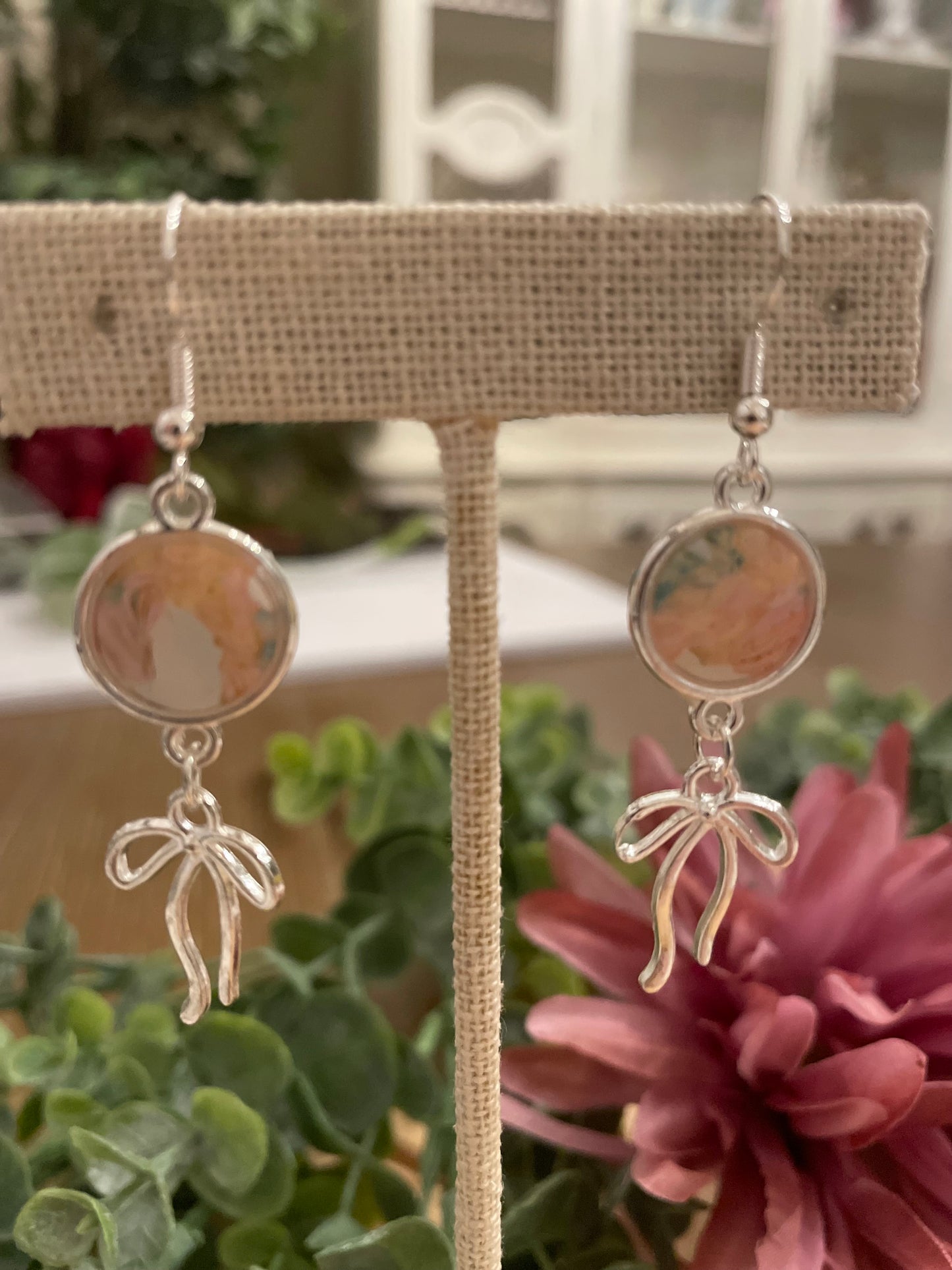 Spring Marbled Polymer Clay Earrings - Mimi Co Handmade Jewelry