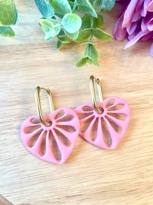 Heart Earrings - Mimi Co Handmade Jewelry