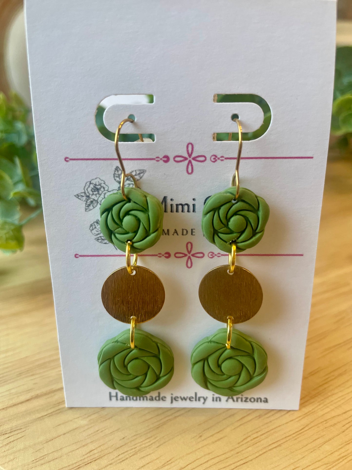Cactus Earring Collection -Mimi Co Handmade Jewelry
