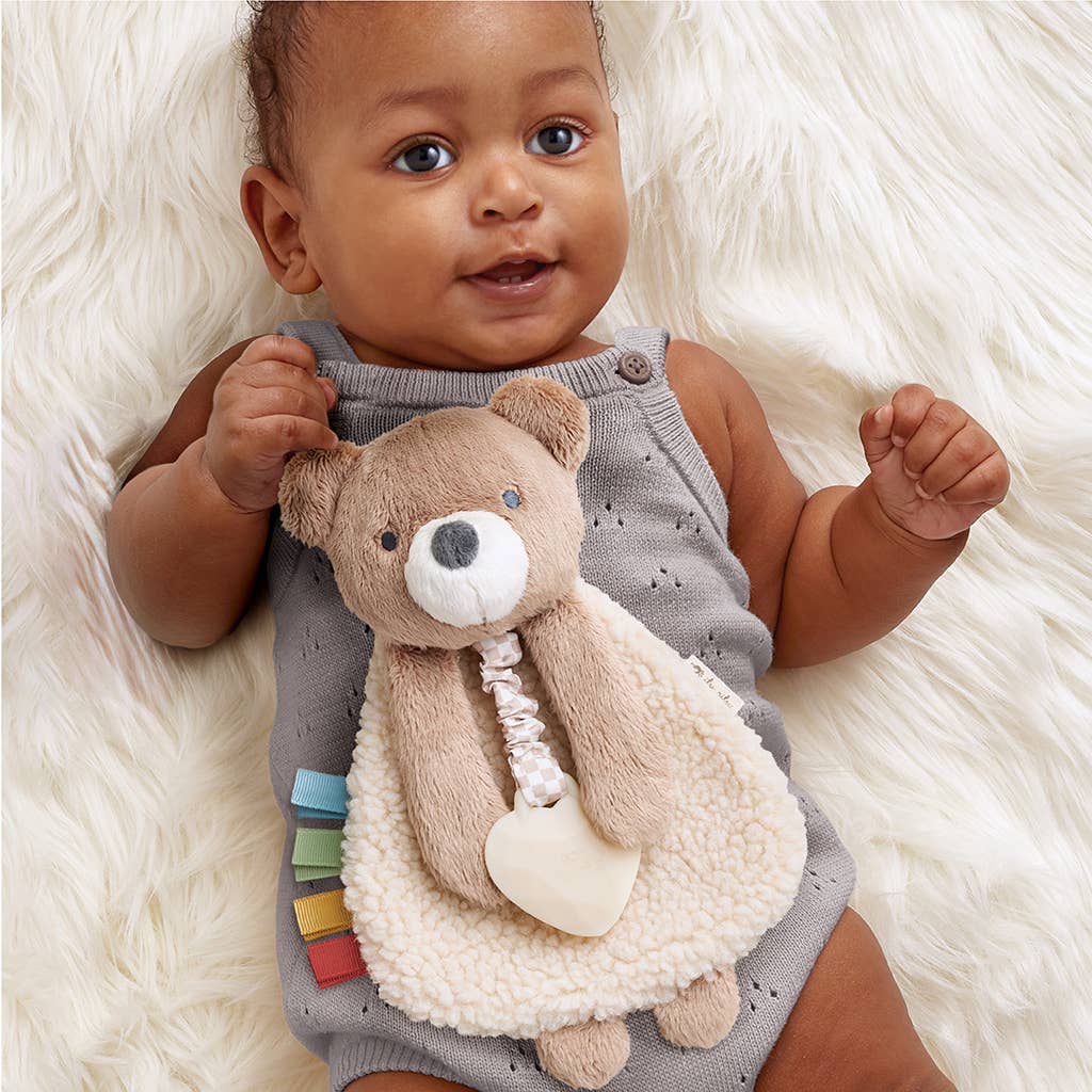 Theo the Bear Itzy Lovey - MIMINOO