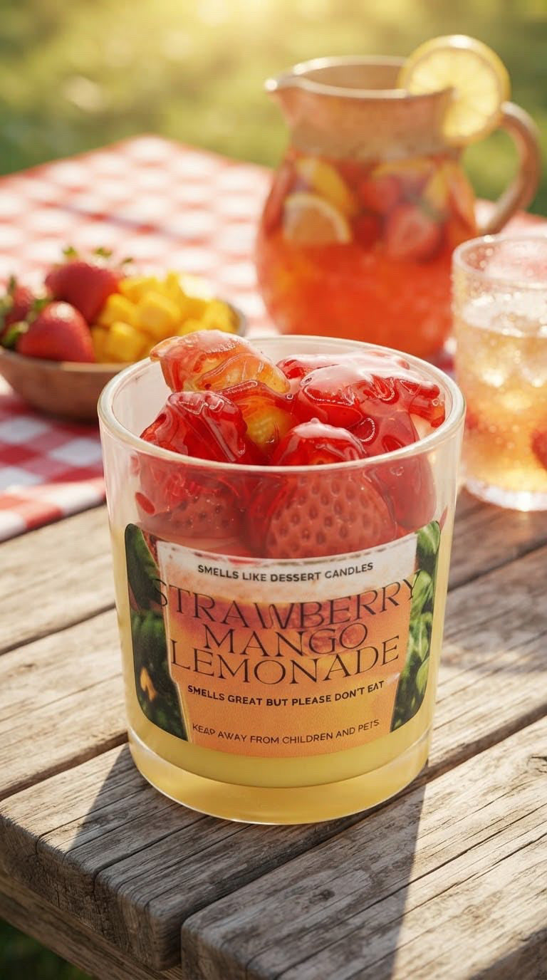 Strawberry Mango Lemonade Candle