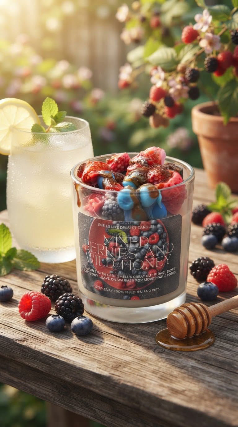 Wildberries and Honey Candle