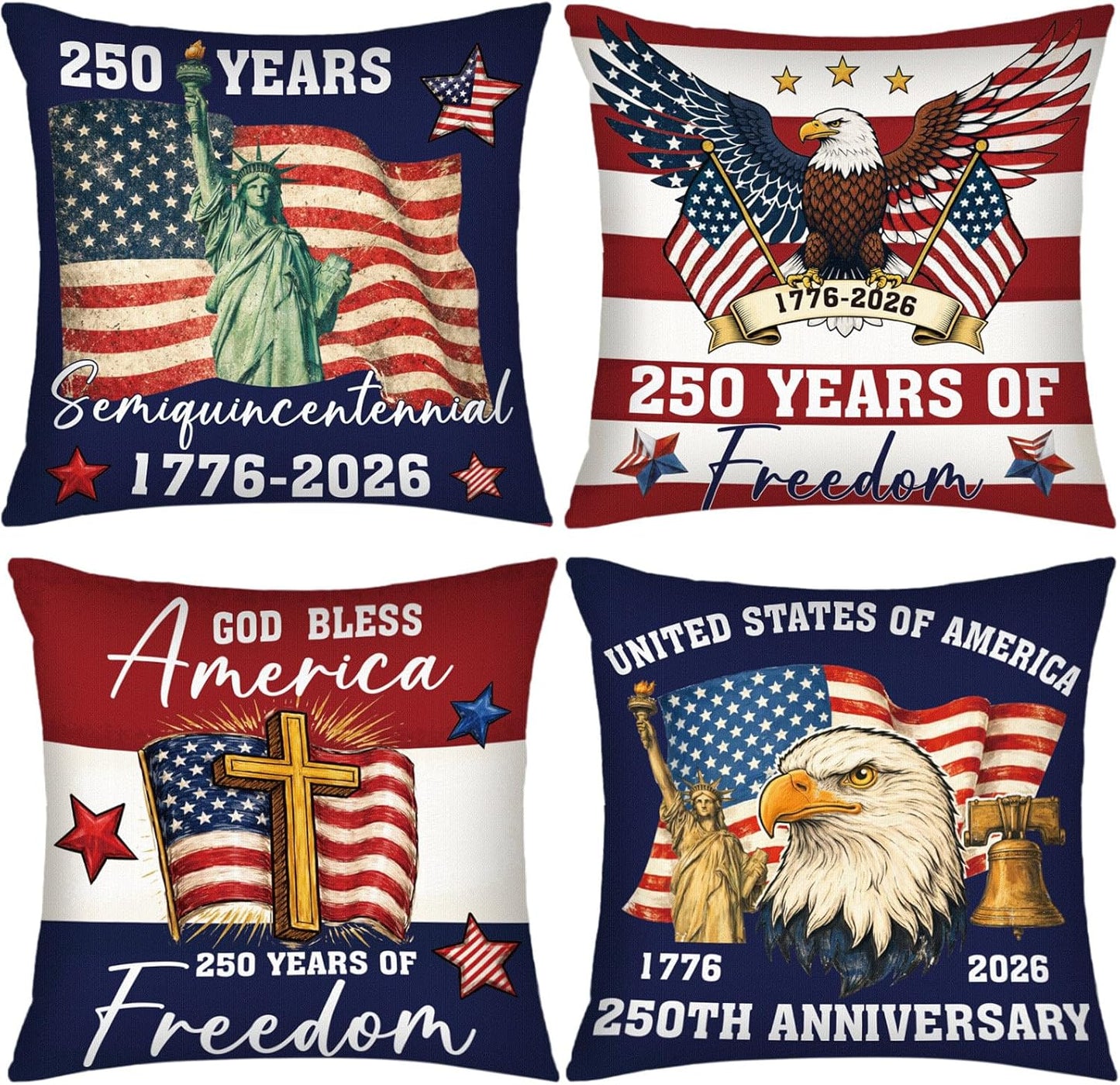 250 Year Anniversary Decorative Pillows - CHD