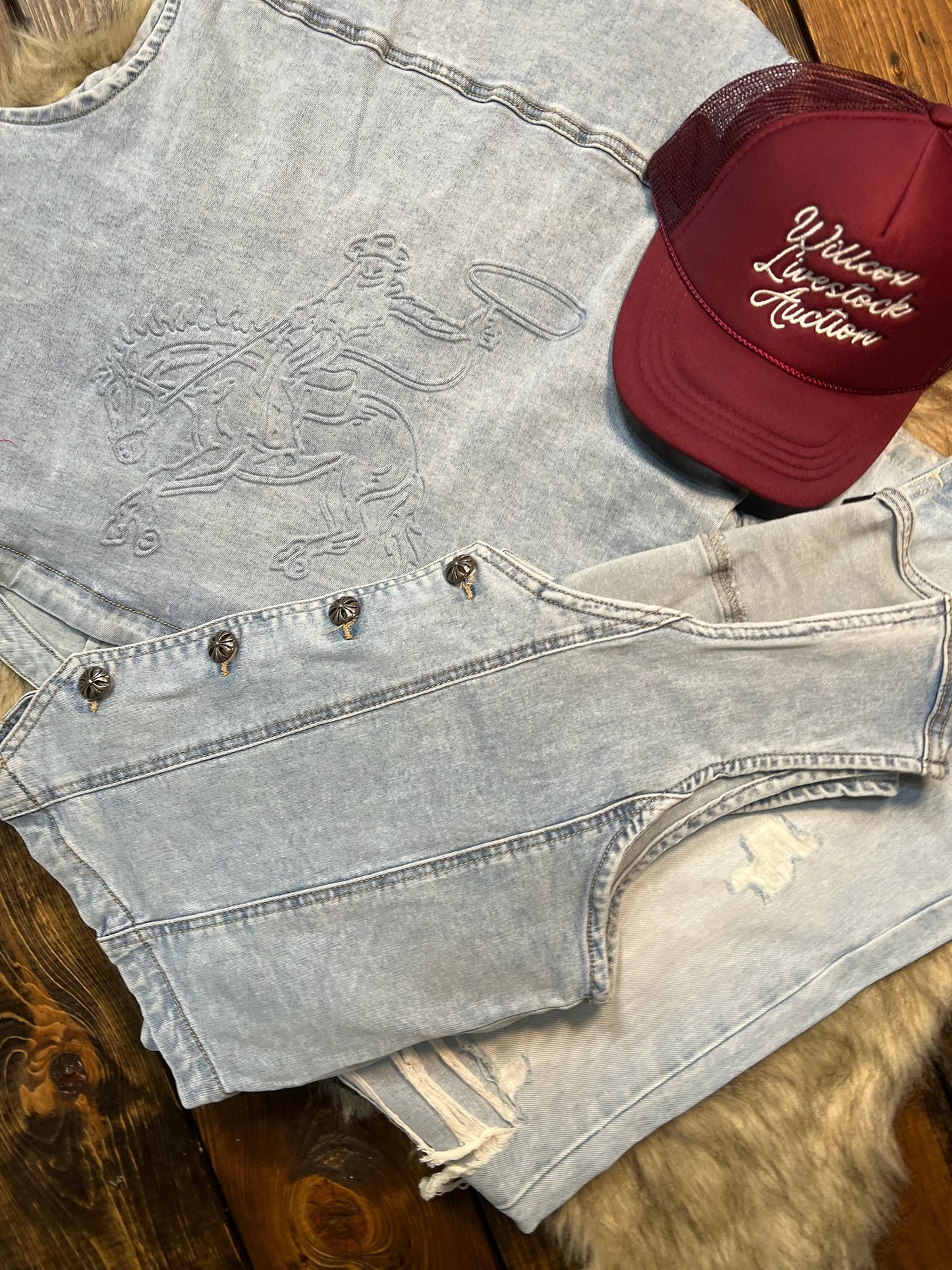 Sterling Denim Vest