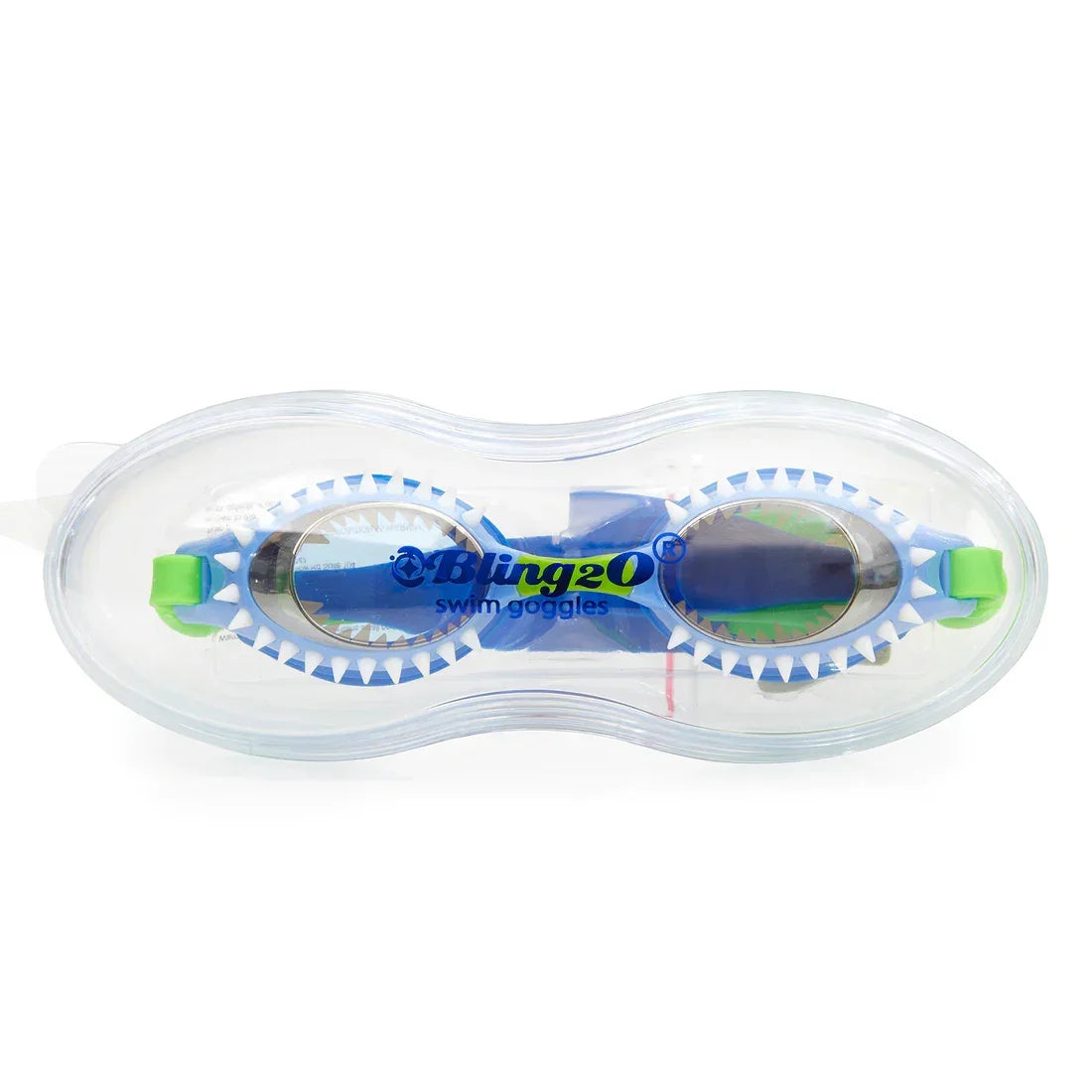 Bling2o Swim Goggle - Fish N Chips "Tiger Shark"
