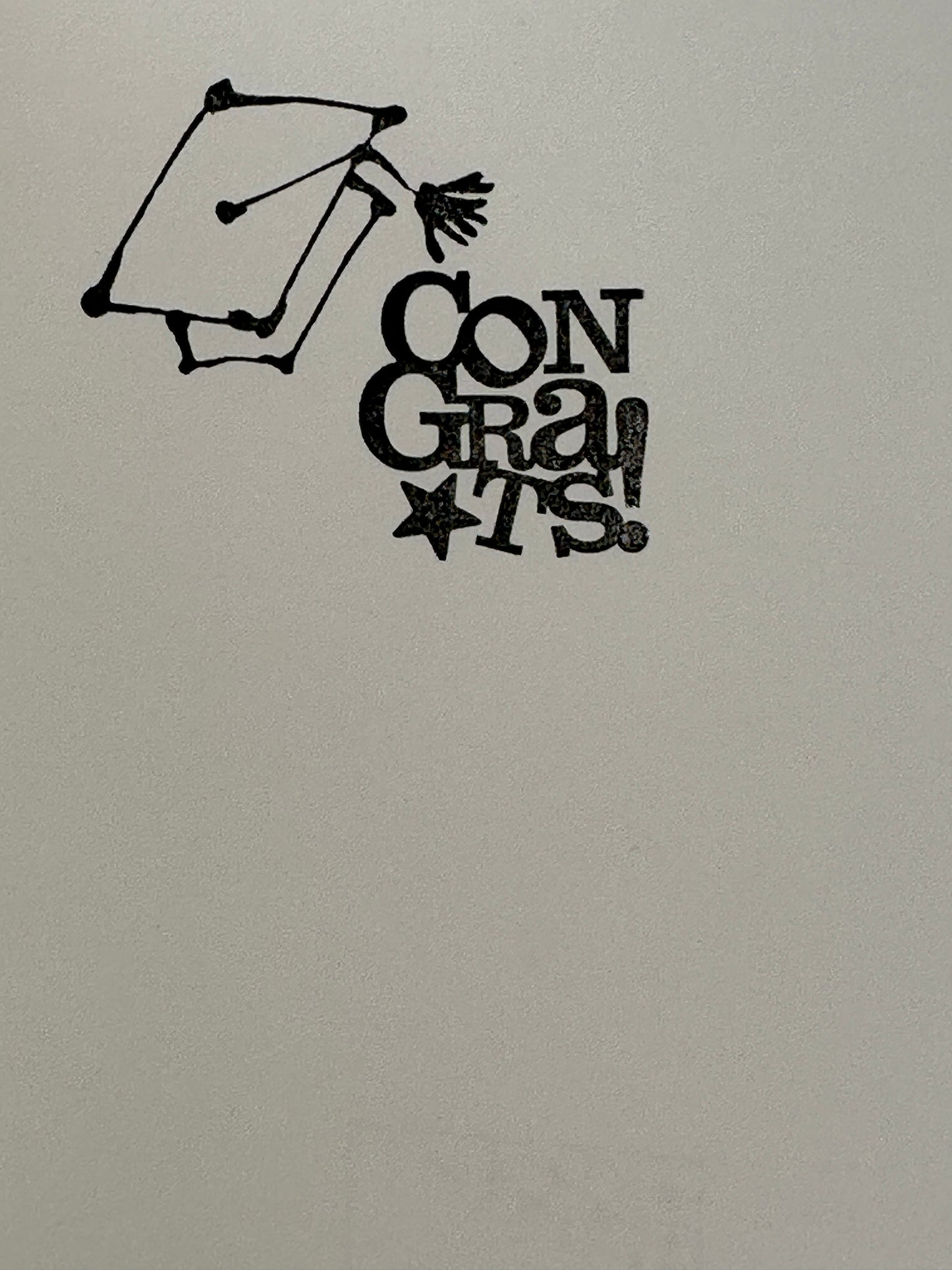 Graduation Card DREAMS