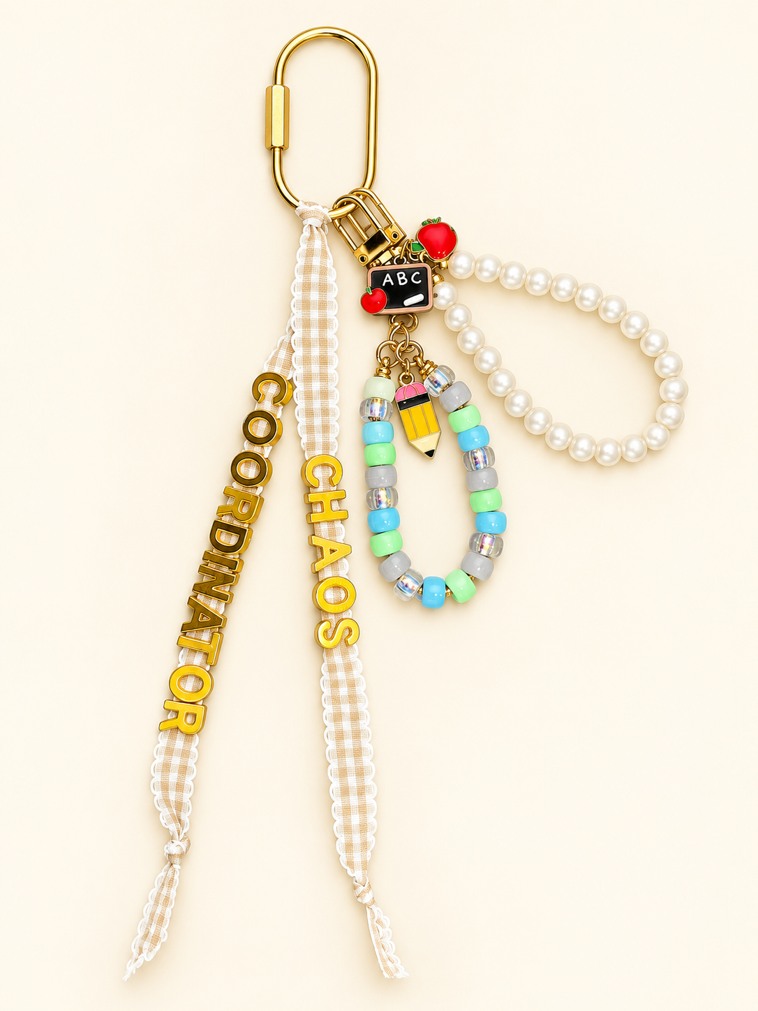 Coordinator of Chaos Teacher Bag Charm - The Charm Edits
