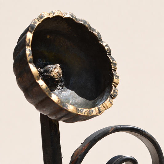 Imperfection Blooms – Reclaimed Metal Flower
