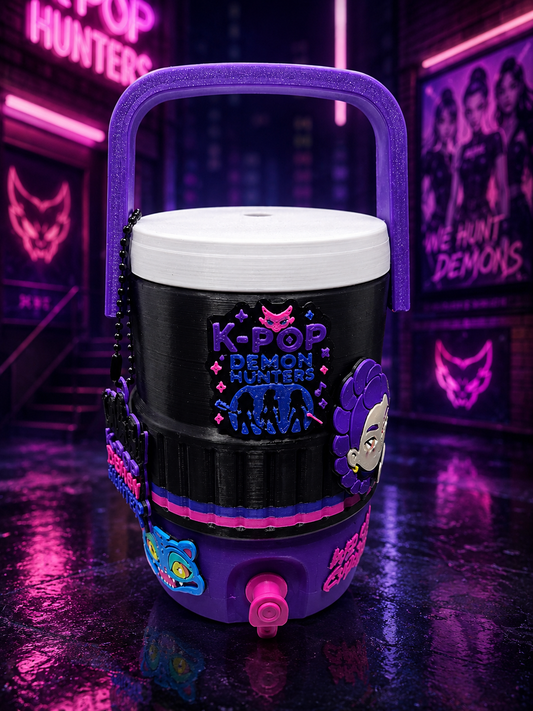K-Pop Demon Hunters 3D Printed Drink Holder koozie - We Customize Crafts