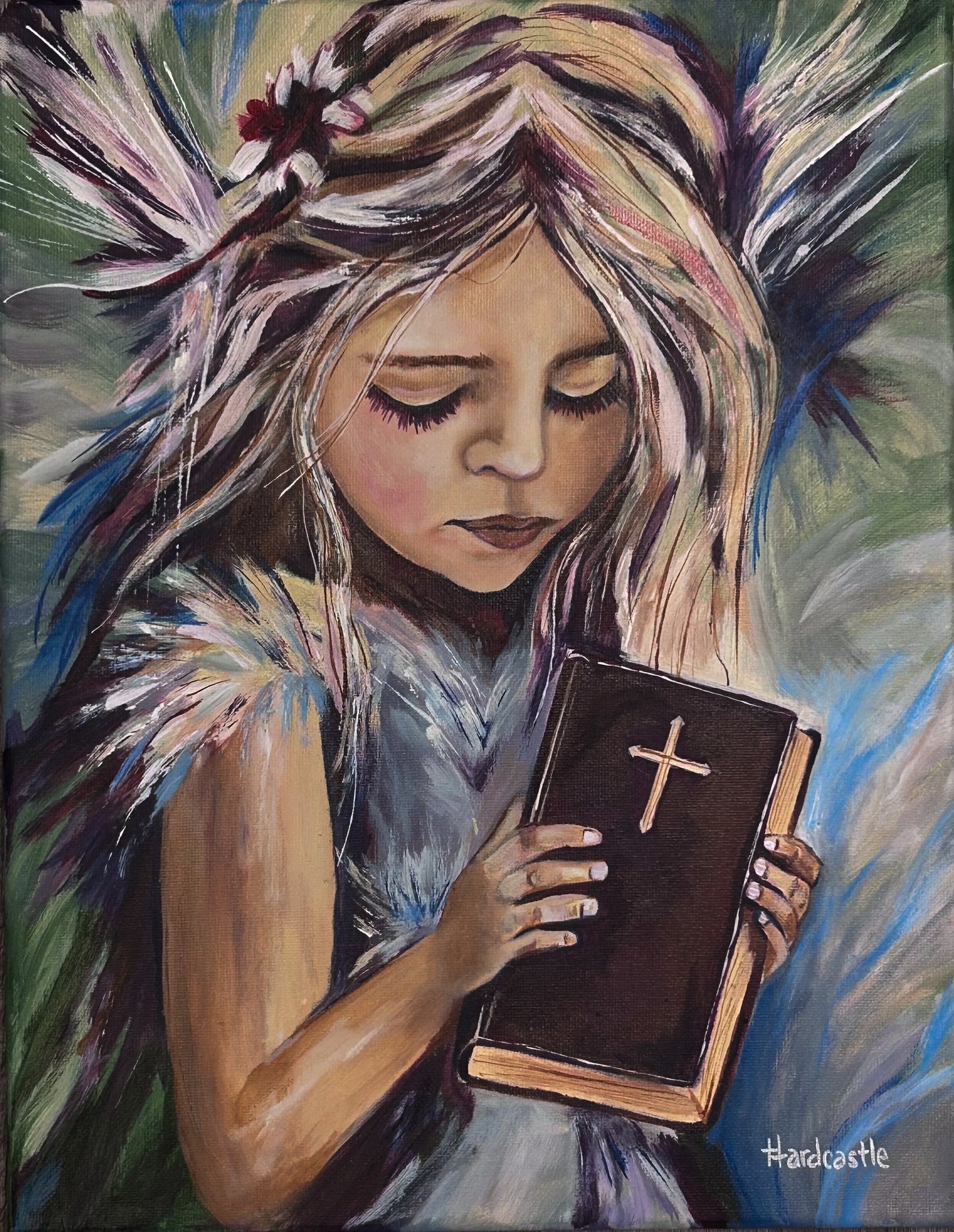 Childlike Faith -Framed Print 11x14