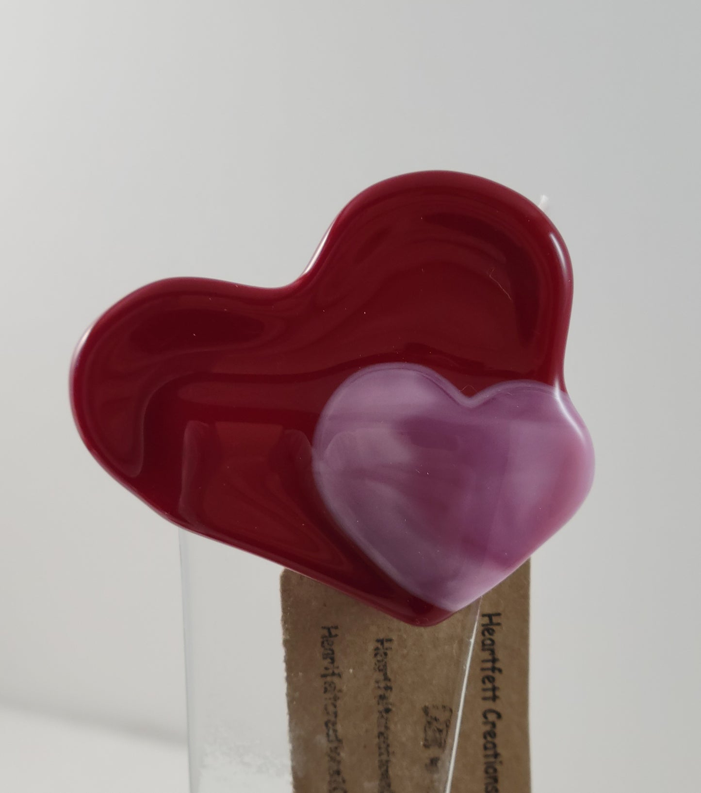 Plant Stake - Double Heart