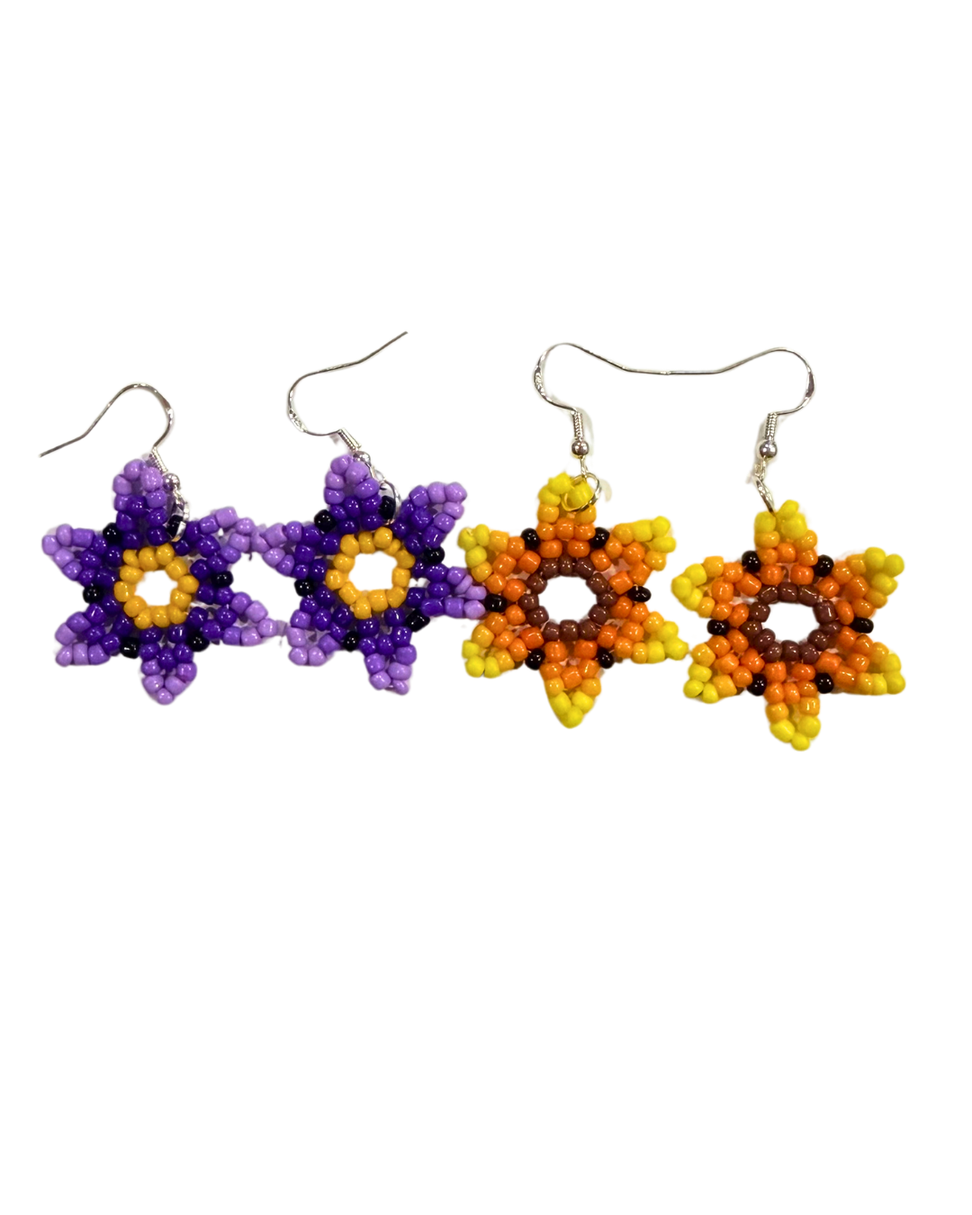 Simple Chaquira Earrings - Casa Coco