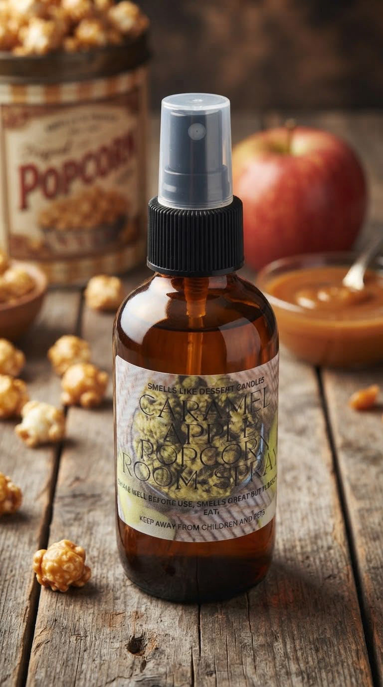 Caramel Apple Popcorn Room Spray Large