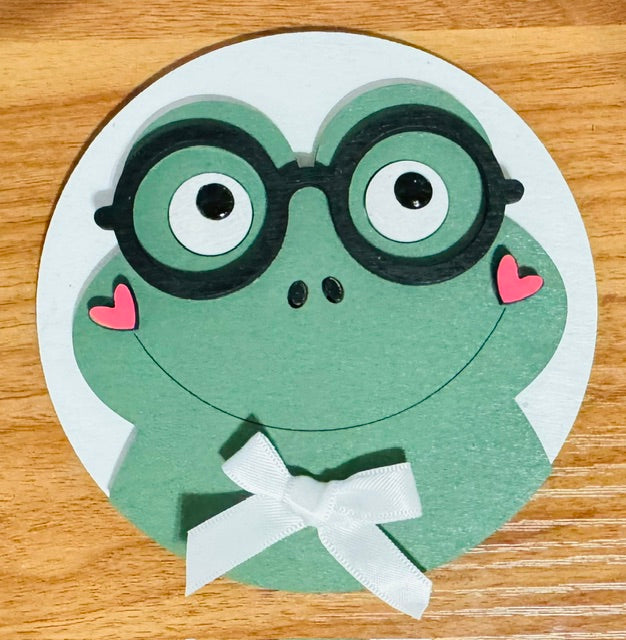 Magnetic Insert - Frog & Glasses - CHD
