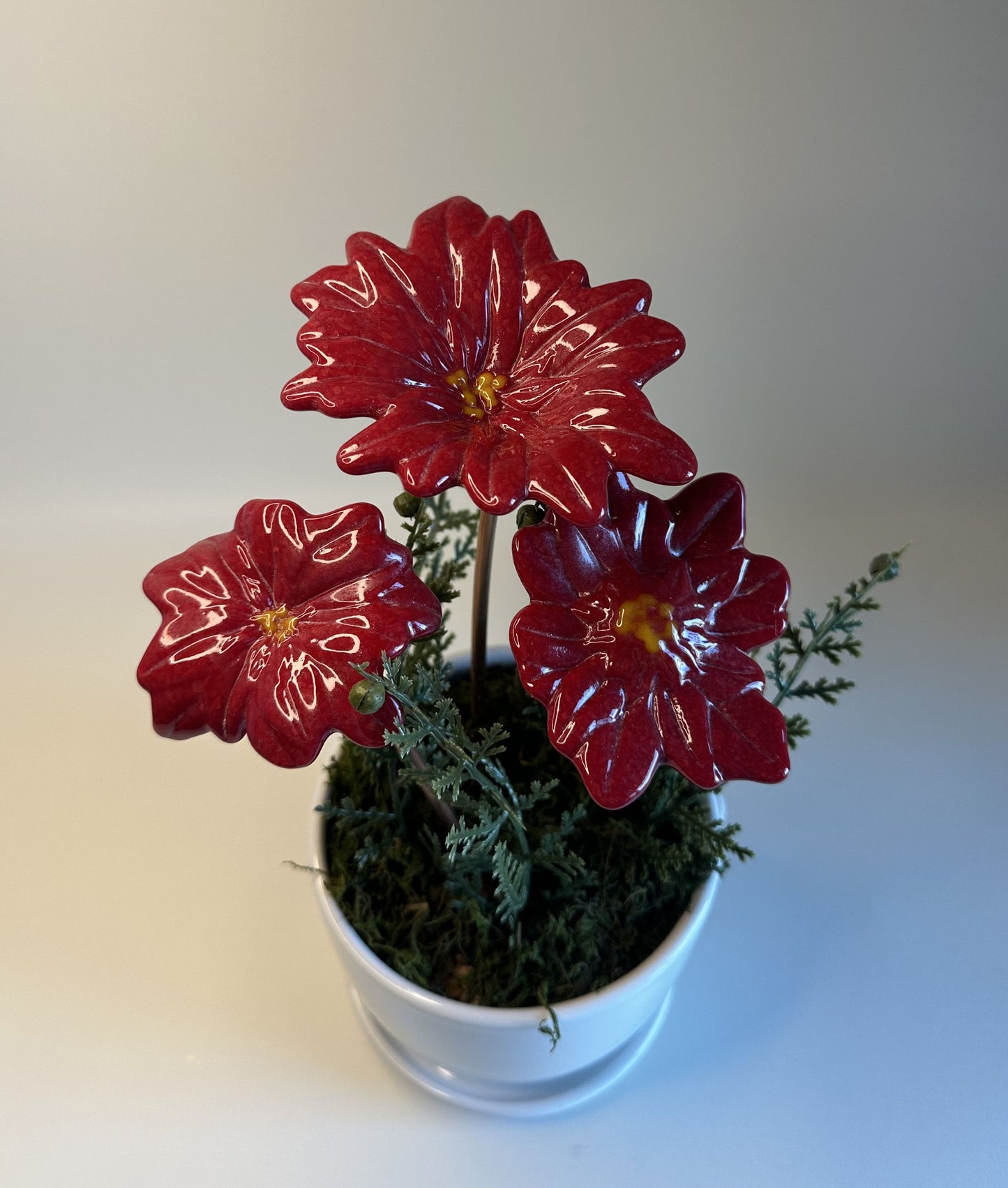 Floral Arrangement - Poinsettias