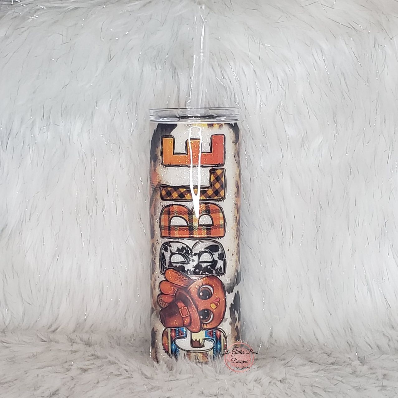 Gobble - 20 oz Skinny - Glitter Boss