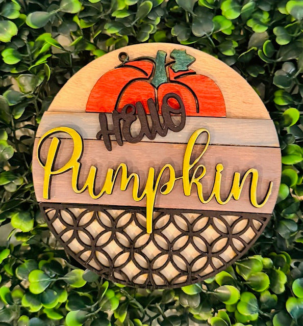 Magnetic Insert - Hello Pumpkin - STV